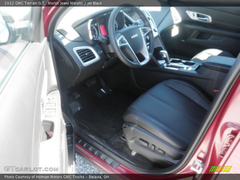 Merlot Jewel Metallic / Jet Black 2012 GMC Terrain SLT