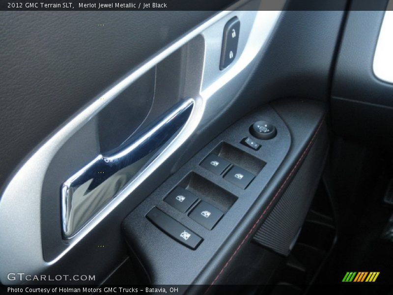Merlot Jewel Metallic / Jet Black 2012 GMC Terrain SLT