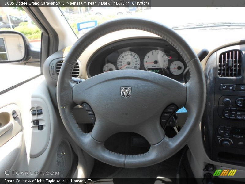 Magnesium Pearl / Dark Khaki/Light Graystone 2005 Dodge Grand Caravan SXT
