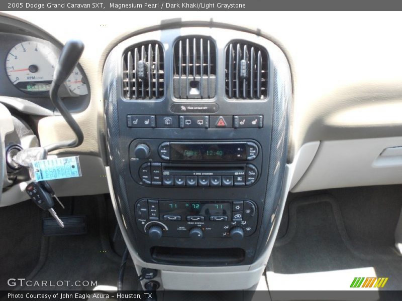 Magnesium Pearl / Dark Khaki/Light Graystone 2005 Dodge Grand Caravan SXT