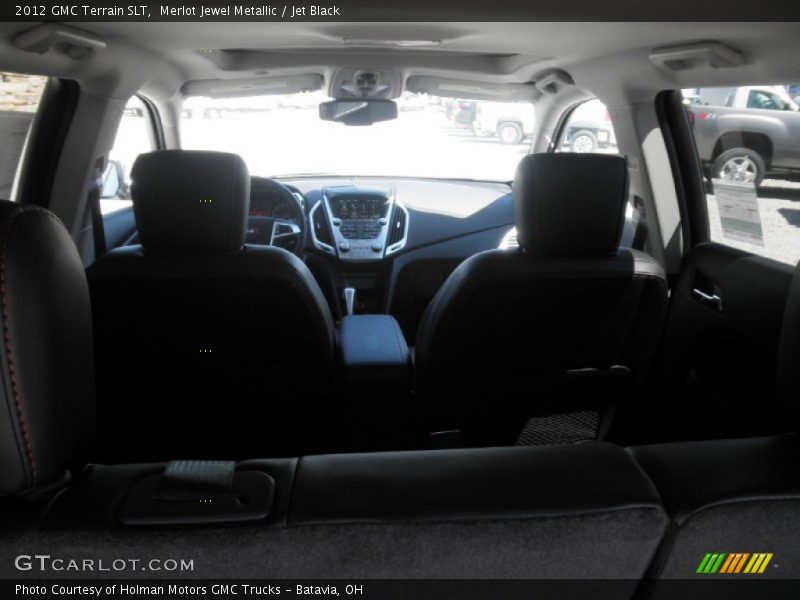 Merlot Jewel Metallic / Jet Black 2012 GMC Terrain SLT