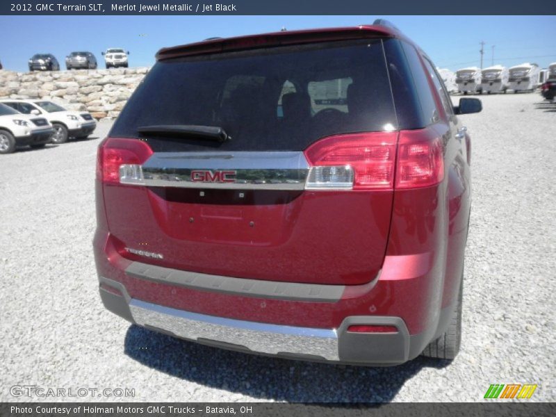 Merlot Jewel Metallic / Jet Black 2012 GMC Terrain SLT