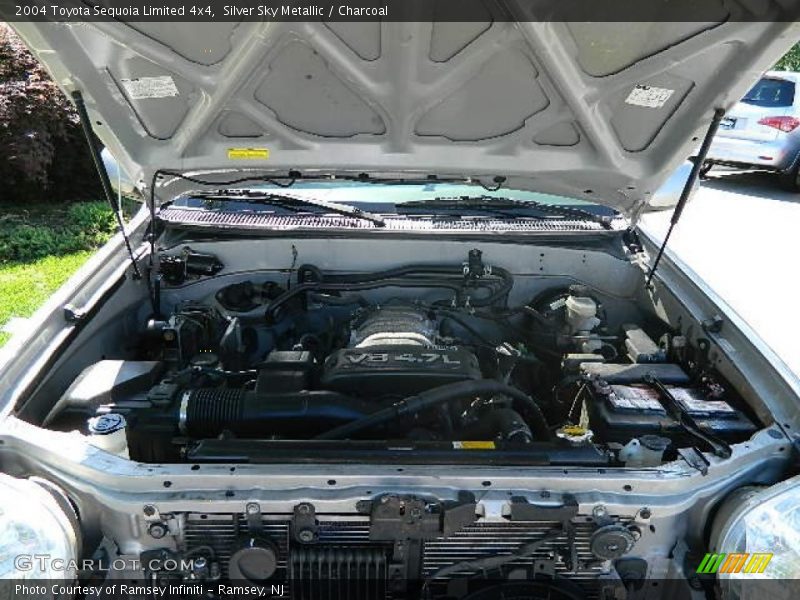 Silver Sky Metallic / Charcoal 2004 Toyota Sequoia Limited 4x4