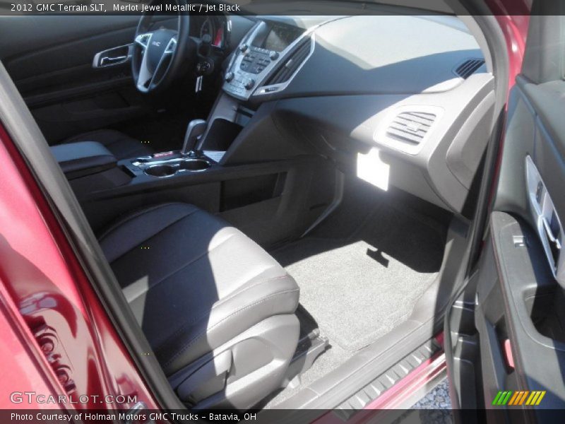 Merlot Jewel Metallic / Jet Black 2012 GMC Terrain SLT
