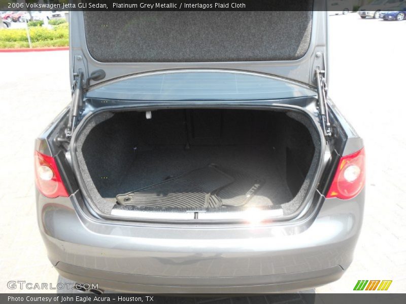Platinum Grey Metallic / Interlagos Plaid Cloth 2006 Volkswagen Jetta GLI Sedan