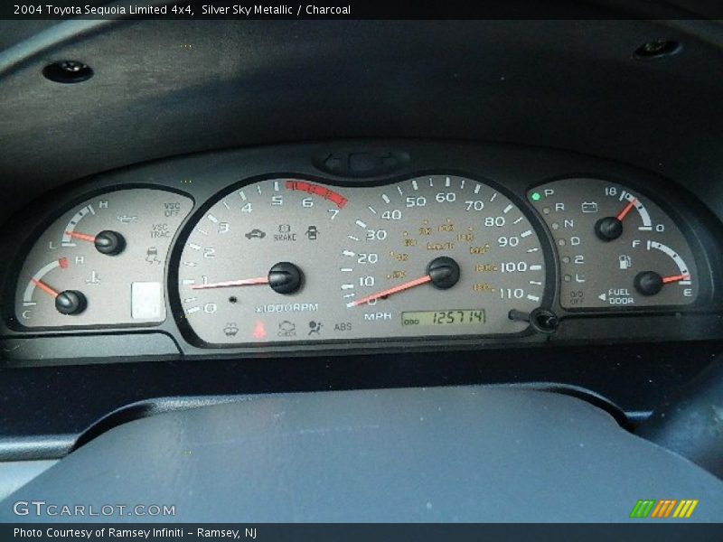 Silver Sky Metallic / Charcoal 2004 Toyota Sequoia Limited 4x4