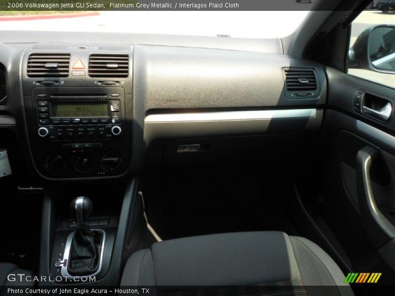 Platinum Grey Metallic / Interlagos Plaid Cloth 2006 Volkswagen Jetta GLI Sedan