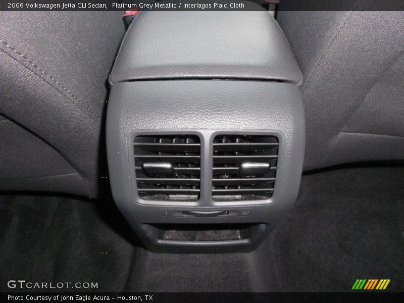 Platinum Grey Metallic / Interlagos Plaid Cloth 2006 Volkswagen Jetta GLI Sedan