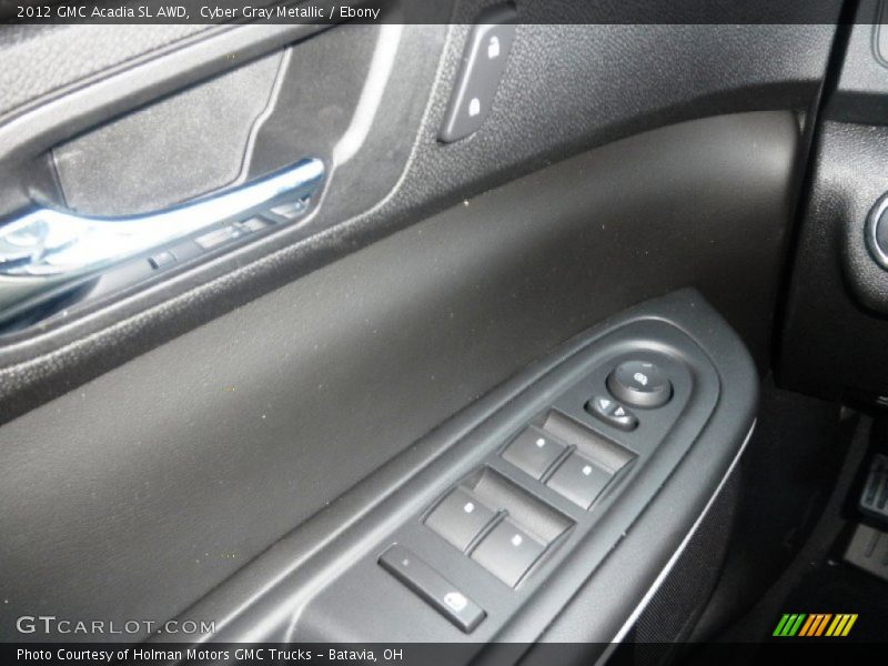 Cyber Gray Metallic / Ebony 2012 GMC Acadia SL AWD