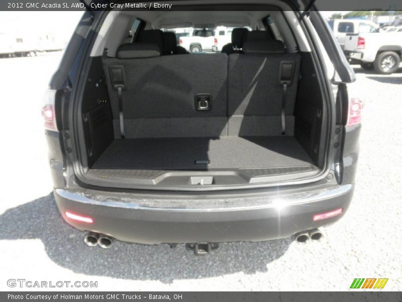 Cyber Gray Metallic / Ebony 2012 GMC Acadia SL AWD