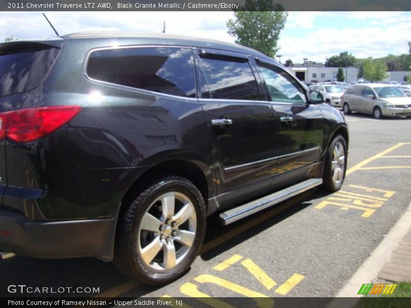 Black Granite Metallic / Cashmere/Ebony 2011 Chevrolet Traverse LTZ AWD