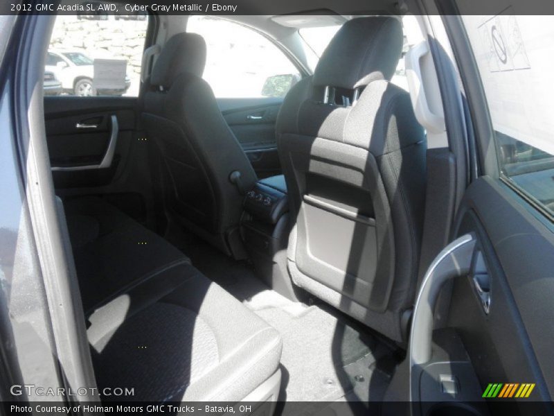 Cyber Gray Metallic / Ebony 2012 GMC Acadia SL AWD