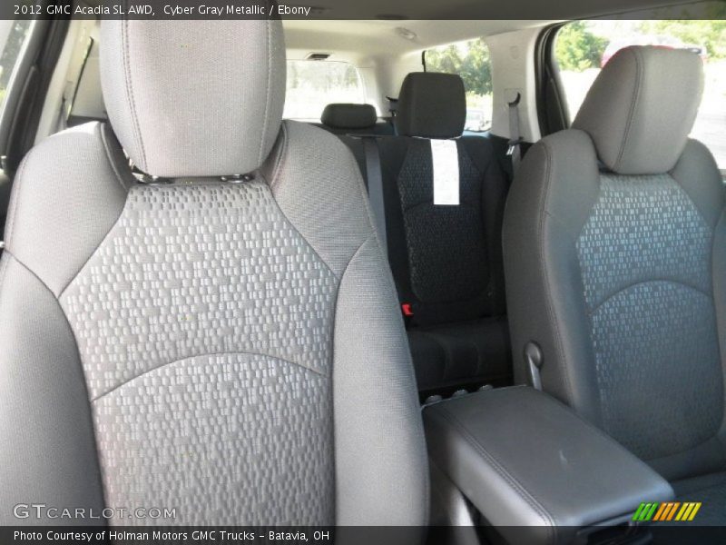 Cyber Gray Metallic / Ebony 2012 GMC Acadia SL AWD