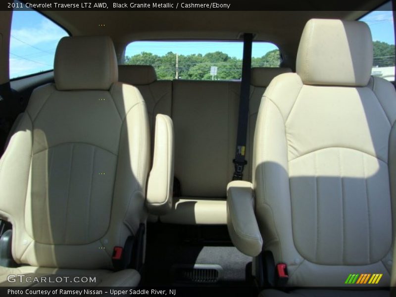 Black Granite Metallic / Cashmere/Ebony 2011 Chevrolet Traverse LTZ AWD