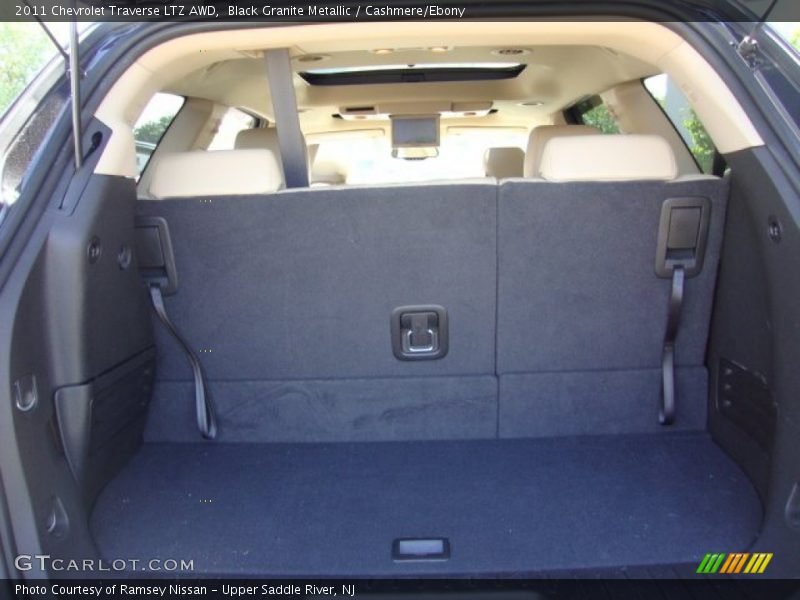 Black Granite Metallic / Cashmere/Ebony 2011 Chevrolet Traverse LTZ AWD