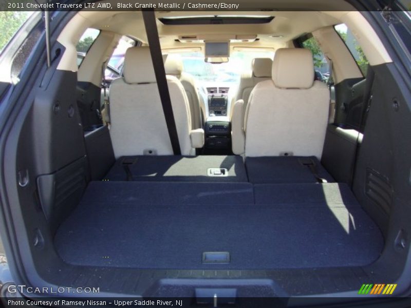 Black Granite Metallic / Cashmere/Ebony 2011 Chevrolet Traverse LTZ AWD