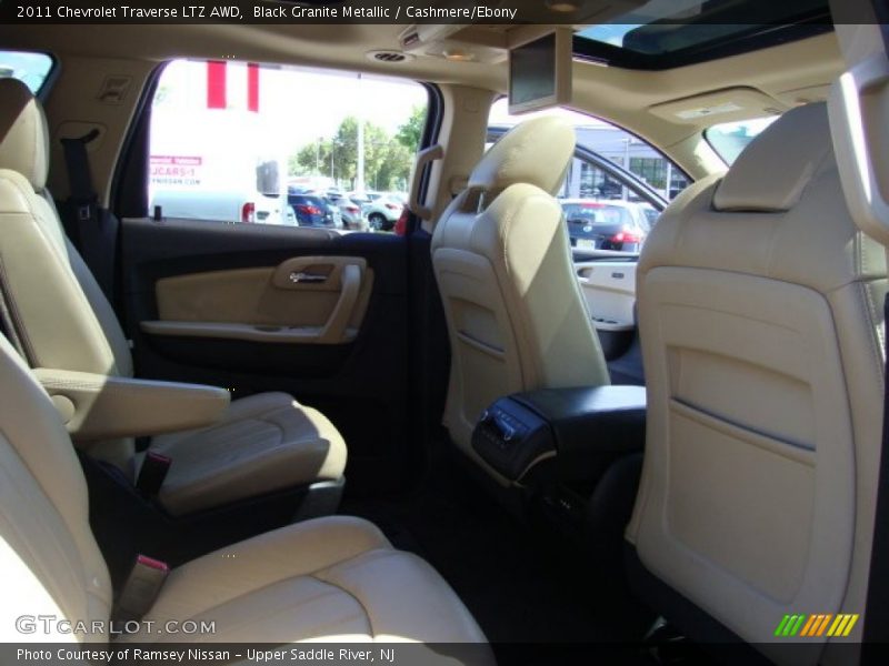 Black Granite Metallic / Cashmere/Ebony 2011 Chevrolet Traverse LTZ AWD