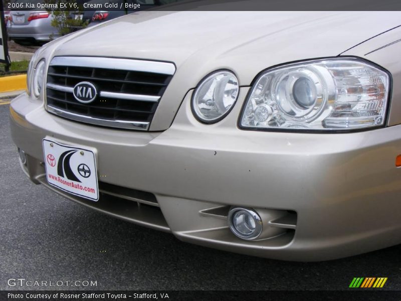 Cream Gold / Beige 2006 Kia Optima EX V6