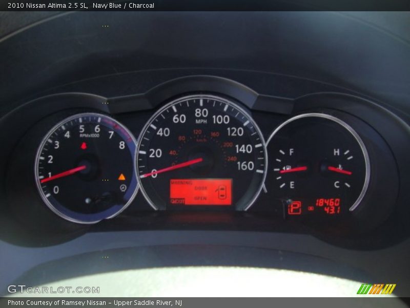 Navy Blue / Charcoal 2010 Nissan Altima 2.5 SL