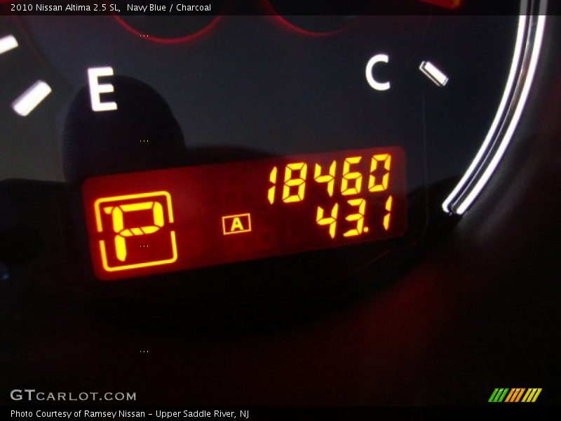 Navy Blue / Charcoal 2010 Nissan Altima 2.5 SL