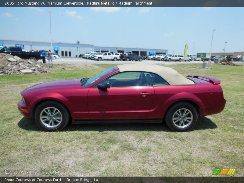 2005 Mustang V6 Premium Convertible Redfire Metallic
