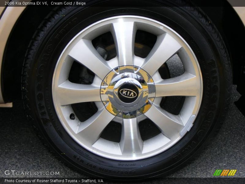 Cream Gold / Beige 2006 Kia Optima EX V6