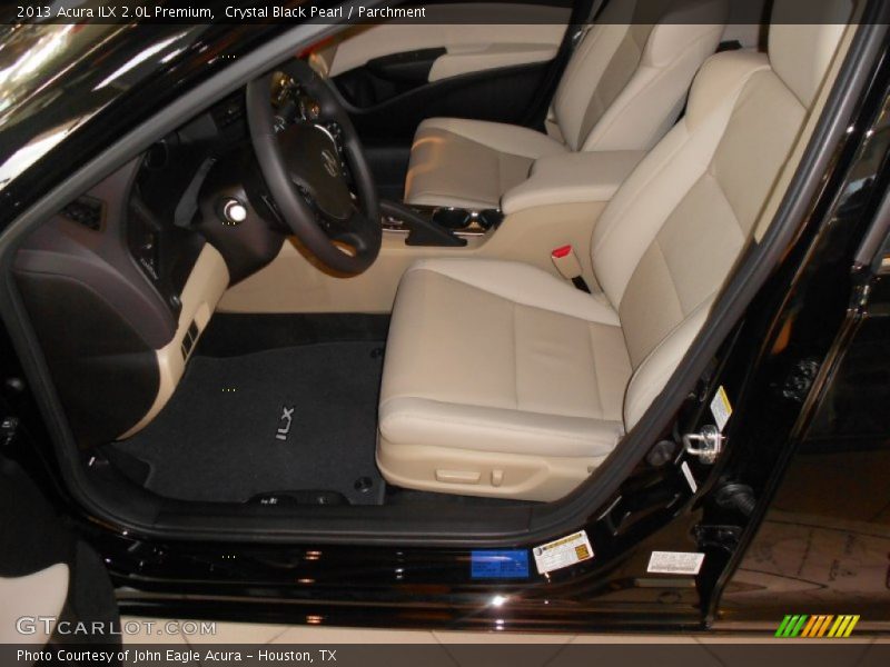 Crystal Black Pearl / Parchment 2013 Acura ILX 2.0L Premium