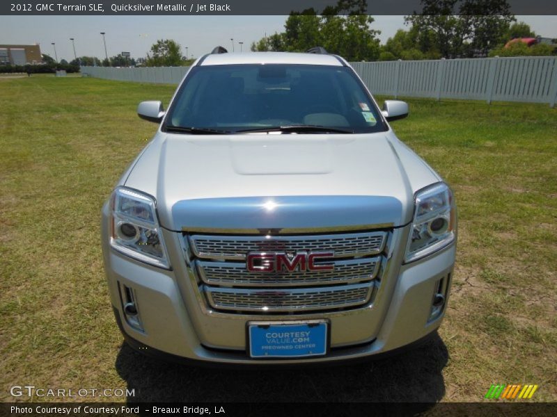 Quicksilver Metallic / Jet Black 2012 GMC Terrain SLE
