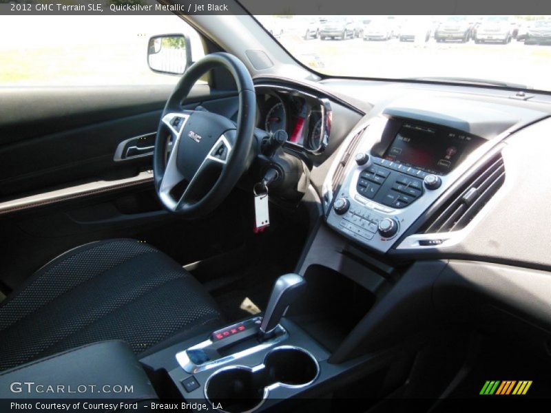 Quicksilver Metallic / Jet Black 2012 GMC Terrain SLE