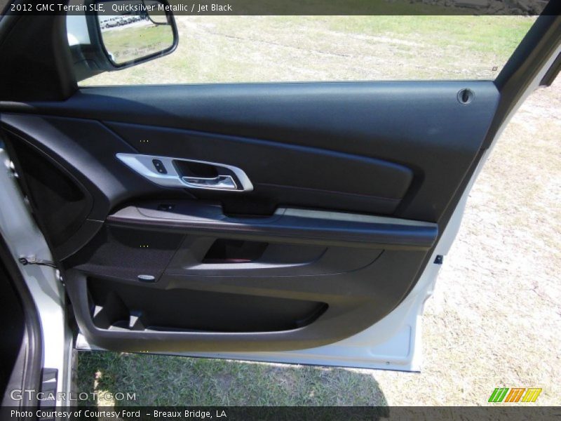 Quicksilver Metallic / Jet Black 2012 GMC Terrain SLE