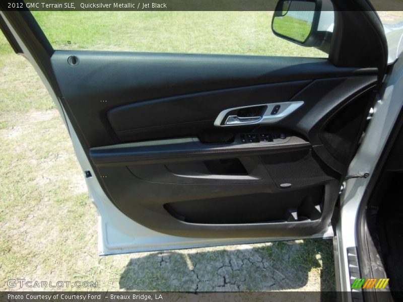 Quicksilver Metallic / Jet Black 2012 GMC Terrain SLE