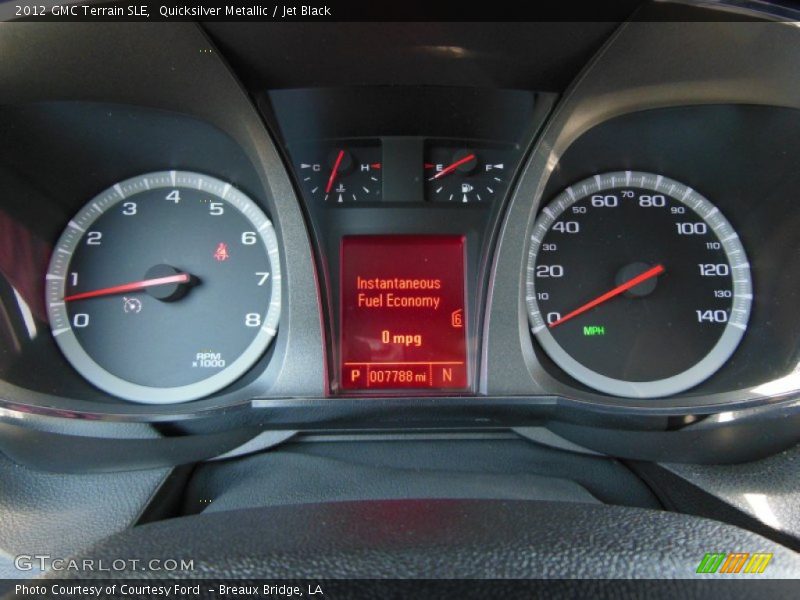 Quicksilver Metallic / Jet Black 2012 GMC Terrain SLE