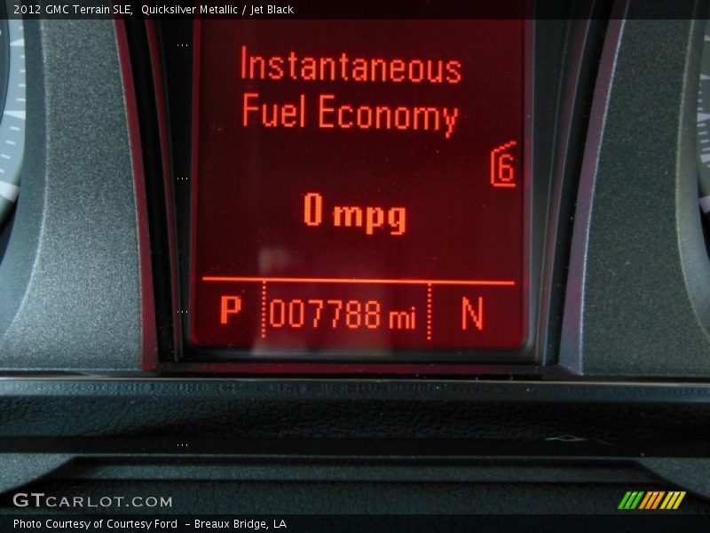 Quicksilver Metallic / Jet Black 2012 GMC Terrain SLE