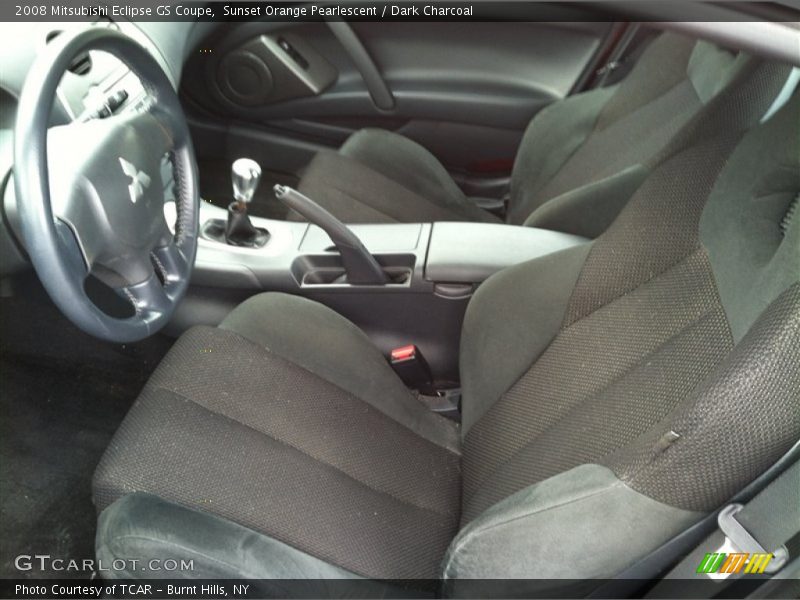 Sunset Orange Pearlescent / Dark Charcoal 2008 Mitsubishi Eclipse GS Coupe