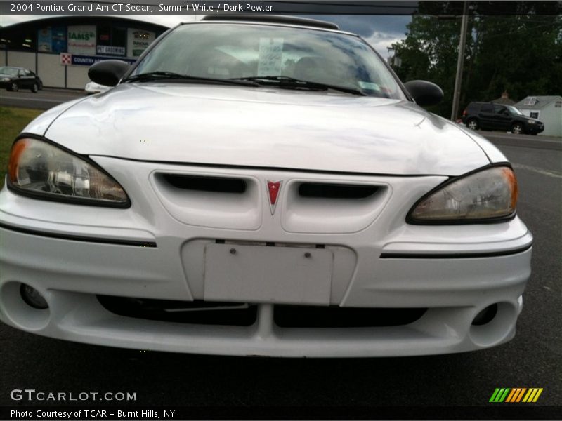 Summit White / Dark Pewter 2004 Pontiac Grand Am GT Sedan