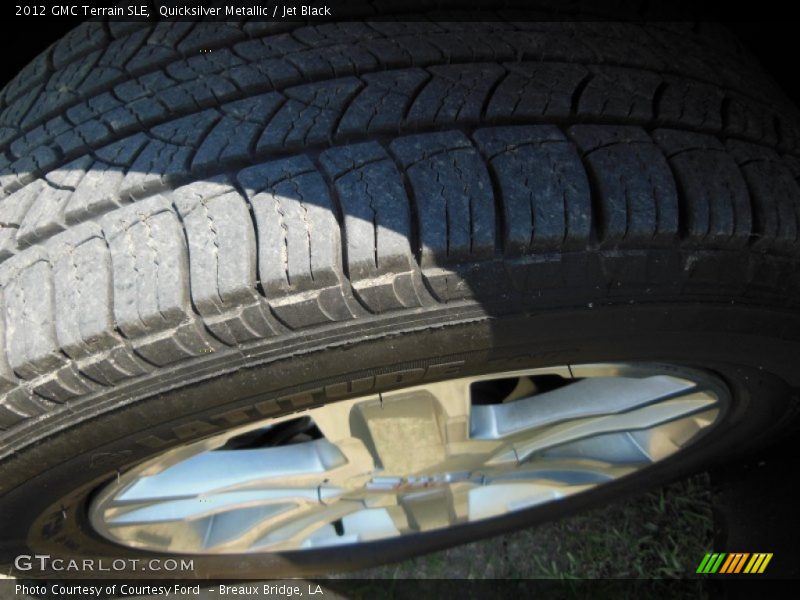 Quicksilver Metallic / Jet Black 2012 GMC Terrain SLE
