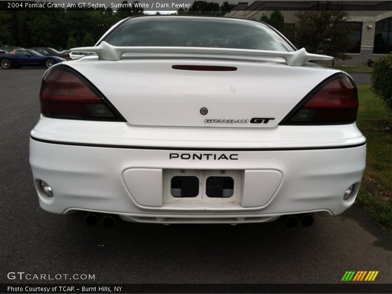 Summit White / Dark Pewter 2004 Pontiac Grand Am GT Sedan