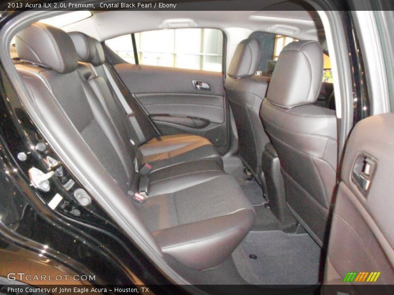 Rear Seat of 2013 ILX 2.0L Premium