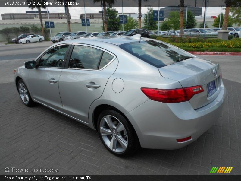 Silver Moon / Ebony 2013 Acura ILX 2.0L