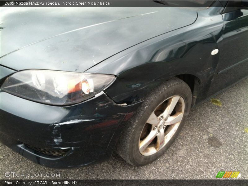 Nordic Green Mica / Beige 2005 Mazda MAZDA3 i Sedan