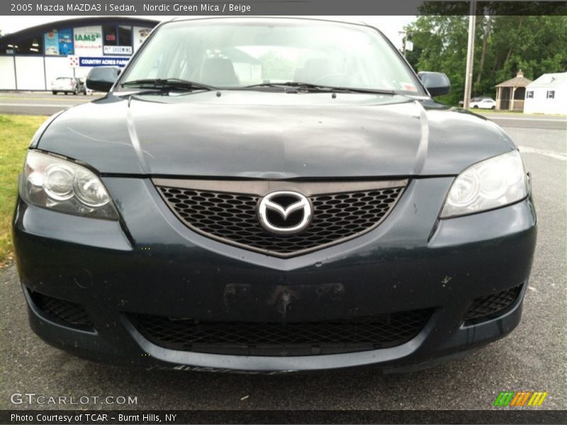 Nordic Green Mica / Beige 2005 Mazda MAZDA3 i Sedan