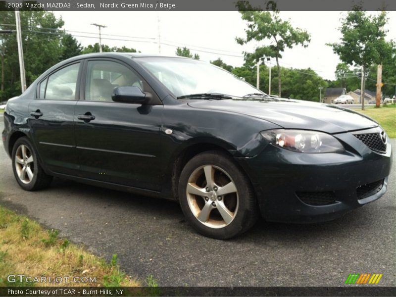 Nordic Green Mica / Beige 2005 Mazda MAZDA3 i Sedan