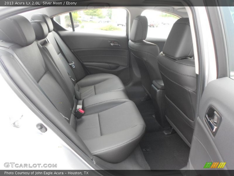 Rear Seat of 2013 ILX 2.0L