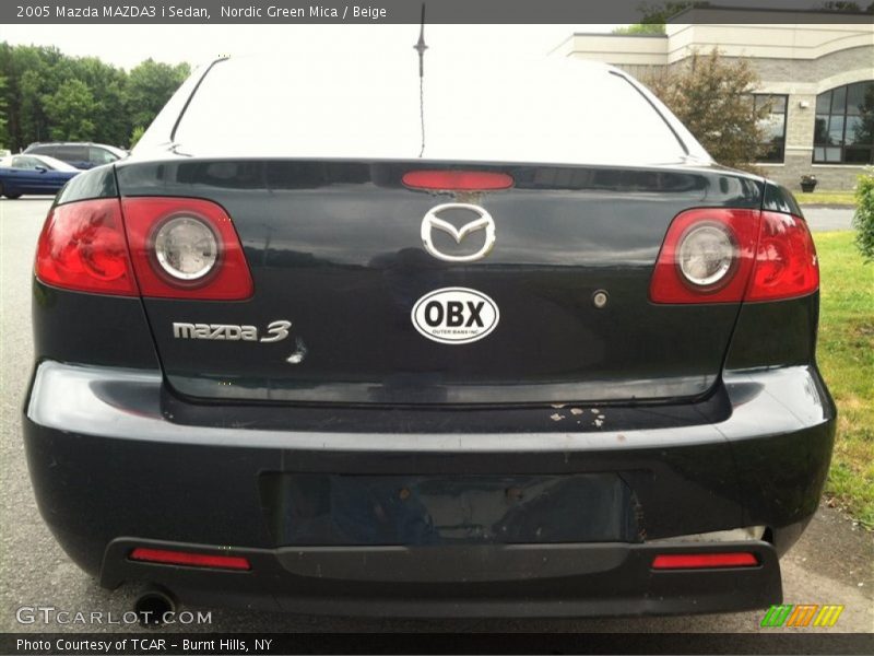 Nordic Green Mica / Beige 2005 Mazda MAZDA3 i Sedan