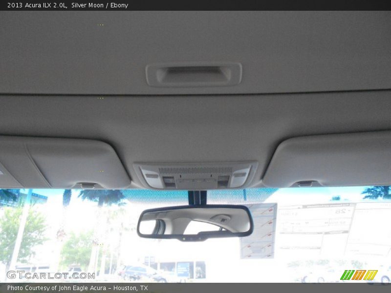 Silver Moon / Ebony 2013 Acura ILX 2.0L