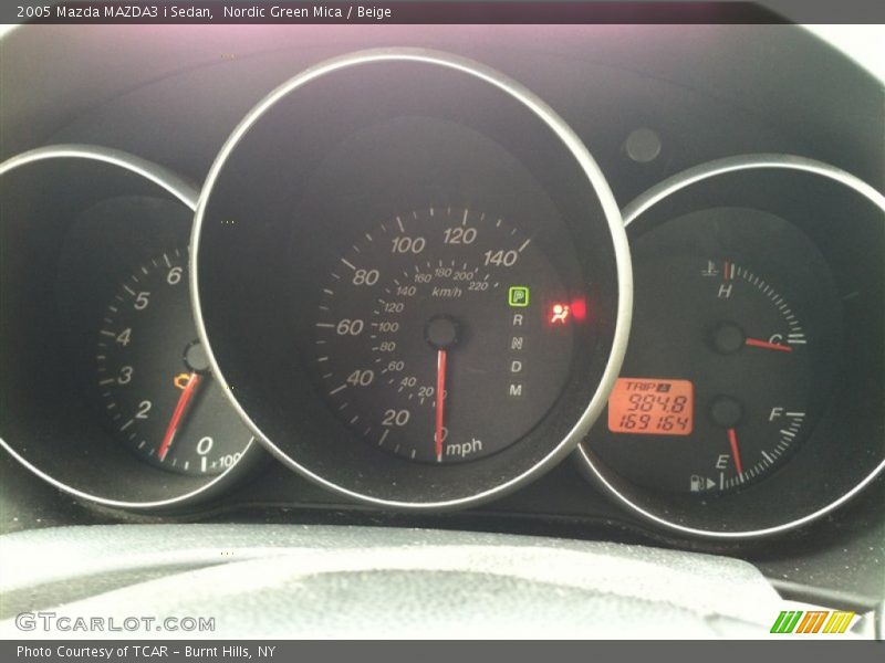 Nordic Green Mica / Beige 2005 Mazda MAZDA3 i Sedan