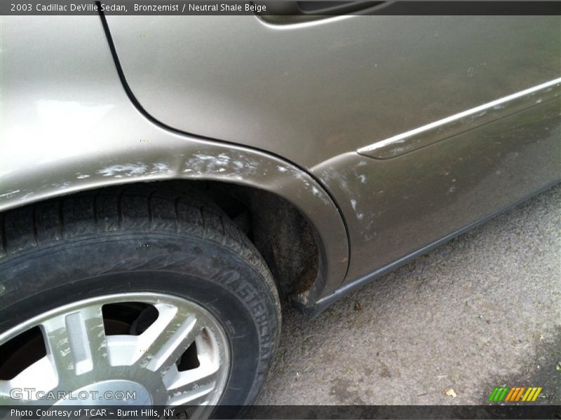 Bronzemist / Neutral Shale Beige 2003 Cadillac DeVille Sedan