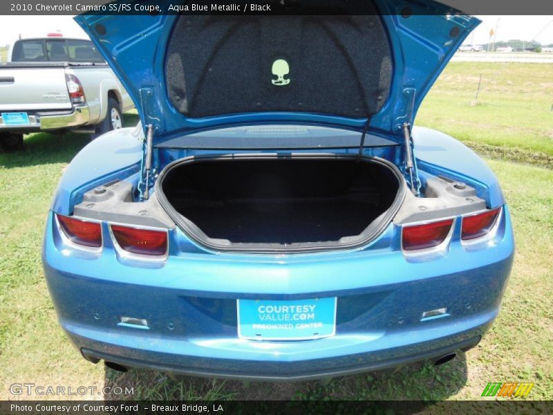 Aqua Blue Metallic / Black 2010 Chevrolet Camaro SS/RS Coupe