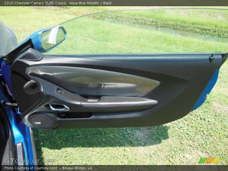 Aqua Blue Metallic / Black 2010 Chevrolet Camaro SS/RS Coupe