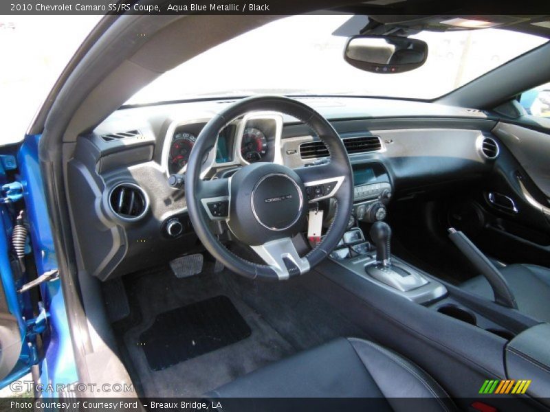 Black Interior - 2010 Camaro SS/RS Coupe 